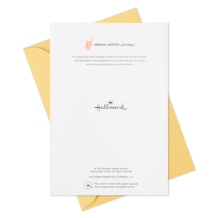 Hallmark Morgan Harper Nichols Assorted Blank Note Cards In Caddy, Pack Of 40 9 Hallmark Morgan Harper Nichols Assorted Blank Note Cards In Caddy, Pack Of 40 - Image 7