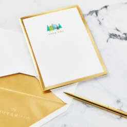 Hallmark Love Sharing Life's Adventure With You 3D Pop-Up Love Card -Lovely Souvenir Store Mountains and Trees 3D PopUp Love Card 1299LAD2890 05