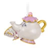 Hallmark Disney Beauty And The Beast A Mother's Love Porcelain Ornament -Lovely Souvenir Store Mrs. Potts and Chip Keepsake Ornament 2499QHX3109 01