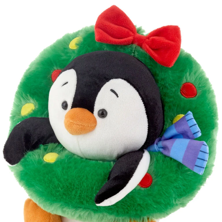 Hallmark Playful Penguins All Decked Out Musical Plush Penguin With Light And Motion 5 Hallmark Playful Penguins All Decked Out Musical Plush Penguin With Light And Motion - Image 3