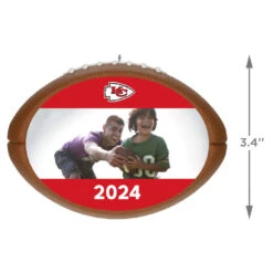 Hallmark NFL Football Kansas City Chiefs Text And Photo Personalized Ornament -Lovely Souvenir Store NFL Football Kansas City Chiefs Text and Photo Personalized Ornament 2499QHE1985B13 03