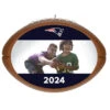 Hallmark NFL Football New England Patriots Text And Photo Personalized Ornament -Lovely Souvenir Store NFL Football New England Patriots Text and Photo Personalized Ornament 2499QHE1985B15 01