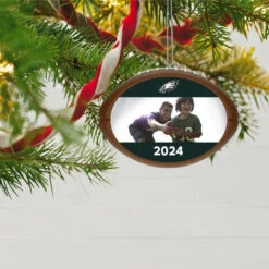 Hallmark NFL Football Philadelphia Eagles Text And Photo Personalized Ornament 10 Hallmark NFL Football Philadelphia Eagles Text And Photo Personalized Ornament -Lovely Souvenir Store NFL Football Philadelphia Eagles Text and Photo Personalized Ornament 2499QHE1985B16 02