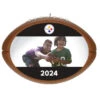 Hallmark NFL Football Pittsburgh Steelers Text And Photo Personalized Ornament -Lovely Souvenir Store NFL Football Pittsburgh Steelers Text and Photo Personalized Ornament 2499QHE1985B11 01