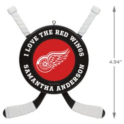 NHL Hockey Personalized Ornament, Detroit Red Wings® 9 NHL Hockey Personalized Ornament, Detroit Red Wings® -Lovely Souvenir Store NHLHockey Personalized Ornament Detroit Red Wings 2499QHE1925B10 03