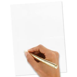 Hallmark Bulk Navy And Gold Assorted Blank Thank-You Notes, Box Of 120 -Lovely Souvenir Store Navy and Gold Assorted Blank ThankYou Notes Bulk Pack 5STZ1064 05