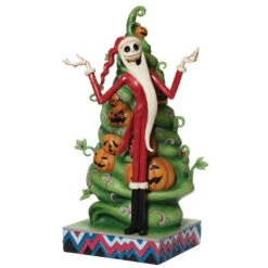 Enesco Jim Shore The Nightmare Before Christmas Santa Jack Figurine, 12" -Lovely Souvenir Store Nightmare Before Christmas Jack With Tree Figurine 6013055 03