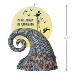 Hallmark Disney Tim Burton’s The Nightmare Before Christmas Jack And Zero Personalized Ornament With Light -Lovely Souvenir Store Nightmare Before Christmas Jack and Zero Personalized Keepsake Ornament With Light 2999QHE2113B2 03