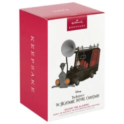 Hallmark Disney Tim Burton's The Nightmare Before Christmas Sound The Alarms! Ornament With Sound 11 Hallmark Disney Tim Burton's The Nightmare Before Christmas Sound The Alarms! Ornament With Sound -Lovely Souvenir Store Nightmare Before Christmas Mayors Car Keepsake Ornament 2699QXD6649 04