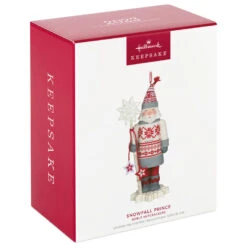 Hallmark Noble Nutcrackers Snowfall Prince Ornament 11 Hallmark Noble Nutcrackers Snowfall Prince Ornament -Lovely Souvenir Store Nutcracker in Sweater Keepsake Ornament 2499QXR8147 04