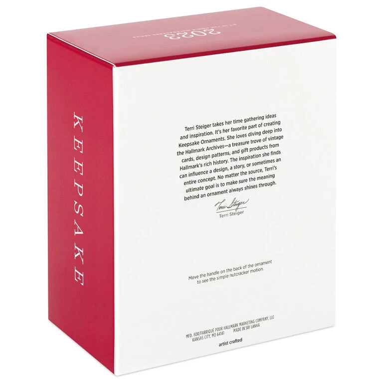 Hallmark Noble Nutcrackers Snowfall Prince Ornament 7 Hallmark Noble Nutcrackers Snowfall Prince Ornament - Image 5