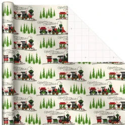 Hallmark Old-Fashioned Christmas 3-Pack Wrapping Paper, 120 Sq. Ft. 15 Hallmark Old-Fashioned Christmas 3-Pack Wrapping Paper, 120 Sq. Ft. -Lovely Souvenir Store OldFashioned Christmas 3Pack Wrapping Paper 5JXW1077 07