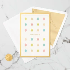 Hallmark Happy Surprises 3D Pop-Up Easter Card 15 Hallmark Happy Surprises 3D Pop-Up Easter Card -Lovely Souvenir Store Pastel Eggs 3D PopUp Easter Card 1299IRC7072 05