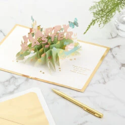 Hallmark Happy Surprises 3D Pop-Up Easter Card 17 Hallmark Happy Surprises 3D Pop-Up Easter Card -Lovely Souvenir Store Pastel Eggs 3D PopUp Easter Card 1299IRC7072 07