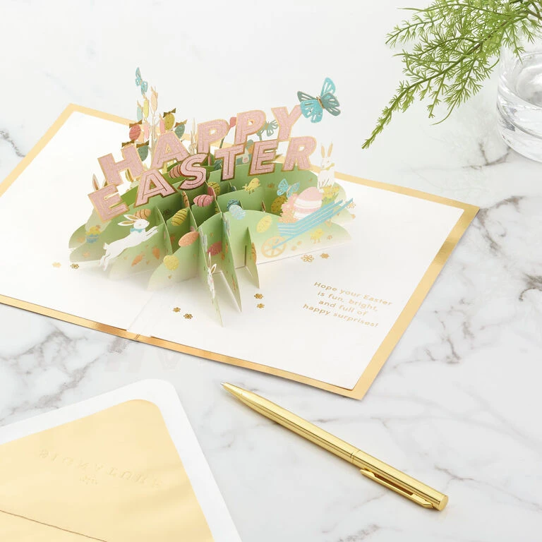 Hallmark Happy Surprises 3D Pop-Up Easter Card 9 Hallmark Happy Surprises 3D Pop-Up Easter Card - Image 7