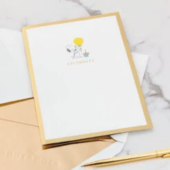 Hallmark Peanuts® Gang Celebrating You 3D Pop-Up Birthday Card -Lovely Souvenir Store Peanuts Gang Snoopy 3D PopUp Birthday Card 1499LAD2739 07