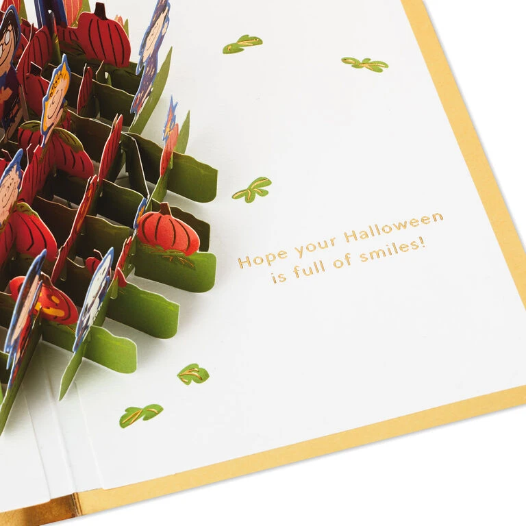 Hallmark Peanuts® Trick Or Treat 3D Pop-Up Halloween Card 5 Hallmark Peanuts® Trick Or Treat 3D Pop-Up Halloween Card - Image 3