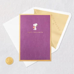 Hallmark Peanuts® Trick Or Treat 3D Pop-Up Halloween Card 11 Hallmark Peanuts® Trick Or Treat 3D Pop-Up Halloween Card -Lovely Souvenir Store Peanuts Gang Snoopy 3D PopUp Halloween Card 1499IEH6991 04