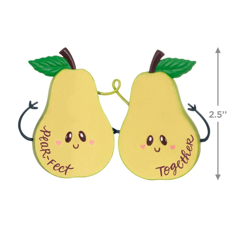 Hallmark Pear-fect Together Ornament 5 Hallmark Pear-fect Together Ornament - Image 3