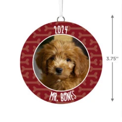 Hallmark Pet Personalized Text And Photo Ceramic Ornament 7 Hallmark Pet Personalized Text And Photo Ceramic Ornament -Lovely Souvenir Store Pet Personalized Round Ceramic Ornament 1999QHE1711B20 03