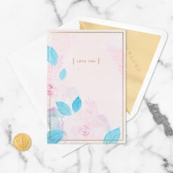 Hallmark The Special Place You Will Always Hold In My Heart Love Card -Lovely Souvenir Store Pink Lotus Flower 3D PopUp Love Card for Her 1299LAD2887 05