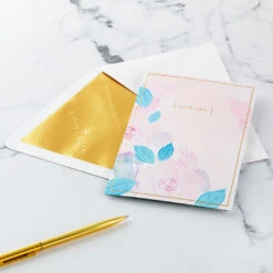 Hallmark The Special Place You Will Always Hold In My Heart Love Card -Lovely Souvenir Store Pink Lotus Flower 3D PopUp Love Card for Her 1299LAD2887 06