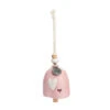 Demdaco Mini Inspired Bell, Mom -Lovely Souvenir Store Pink Mom Mini Stoneware Bell 1008010006 01
