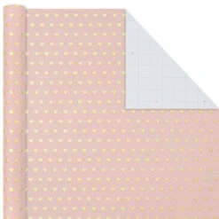 Hallmark Pink And Gray 3-Pack Wrapping Paper, 85 Sq. Ft. Total -Lovely Souvenir Store Pink and Gray 2 Standard 1 Foil 3Pack Gift Wrap 5EWR6421 04