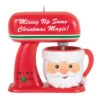 Hallmark Magical Mixer Ornament -Lovely Souvenir Store Red Stand Mixer With Santa Bowl Keepsake Ornament 1699QGO2909 01