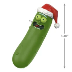Hallmark Rick And Morty Merry Rickmas! Ornament -Lovely Souvenir Store Rick and Morty Pickle Keepsake Ornament 1799QXI6087 03