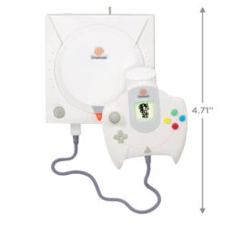 Hallmark SEGA Dreamcast Console Musical Ornament With Light -Lovely Souvenir Store SEGA Dreamcast Console Keepsake Ornament 2299QXI7457 03