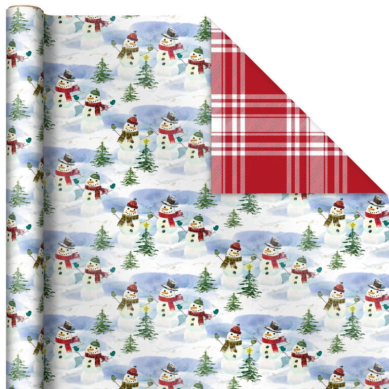 Hallmark Christmas Classics 3-Pack Reversible Wrapping Paper Assortment, 120 Sq. Ft. 8 Hallmark Christmas Classics 3-Pack Reversible Wrapping Paper Assortment, 120 Sq. Ft. - Image 6