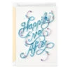 Hallmark Happily Ever After Quilled Paper Handmade Wedding Card -Lovely Souvenir Store Script Letters Quilled Paper Handmade Wedding Card 1299LAD9615 01