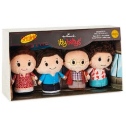 Hallmark Itty Bittys® Seinfeld Collector Set Plush, Set Of 4 -Lovely Souvenir Store Set of 4 Seinfeld Plush itty bittys 1KDD2083 03