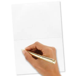 Hallmark Silver Stars And Blue Glitter Blank Note Cards, Box Of 8 -Lovely Souvenir Store Silver Stars and Blue Glitter Blank Note Cards 1499NOT1016 03