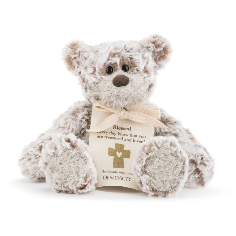 Small Blessing Giving Bear Stuffed Animal, 8.5" 3 Small Blessing Giving Bear Stuffed Animal, 8.5"