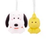 Better Together Snoopy And Woodstock Magnetic Hallmark Ornaments, Set Of 2 -Lovely Souvenir Store Snoopy and Woodstock Christmas Ornaments 3HCM2133 01