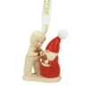 Enesco Snowbabies Gingerbread Tasting Ornament, 3.27" -Lovely Souvenir Store Snowbaby and Gnome Share Cookies Ornament 6012369 01