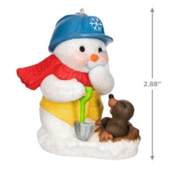 Hallmark Snow Buddies 2023 Ornament -Lovely Souvenir Store Snowman and Gopher Keepsake Ornament 1799QXR8037 03