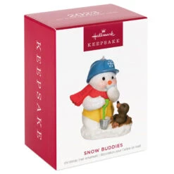 Hallmark Snow Buddies 2023 Ornament -Lovely Souvenir Store Snowman and Gopher Keepsake Ornament 1799QXR8037 04