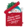 Hallmark Smiles Across The Miles 2023 Recordable Sound Ornament 1 Hallmark Smiles Across The Miles 2023 Recordable Sound Ornament -Lovely Souvenir Store Snowman in Red Present Keepsake Ornament 2499QGO2619 01