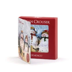 Snowmen Couple Magnet Ornament And Matching Card 7 Snowmen Couple Magnet Ornament And Matching Card -Lovely Souvenir Store Snowmen Magnet Ornament With Card 2020230470 03