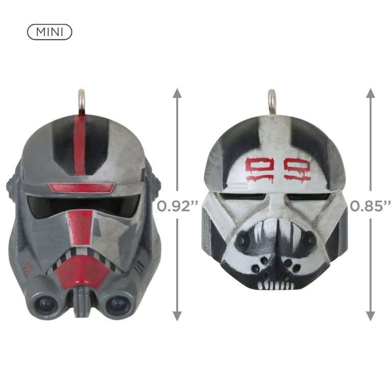 Hallmark Mini Star Wars: The Bad Batch™ Hunter™ And Wrecker™ Ornaments, Set Of 2 5 Hallmark Mini Star Wars: The Bad Batch™ Hunter™ And Wrecker™ Ornaments, Set Of 2 - Image 3