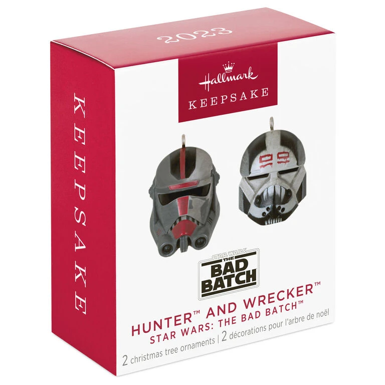 Hallmark Mini Star Wars: The Bad Batch™ Hunter™ And Wrecker™ Ornaments, Set Of 2 6 Hallmark Mini Star Wars: The Bad Batch™ Hunter™ And Wrecker™ Ornaments, Set Of 2 - Image 4