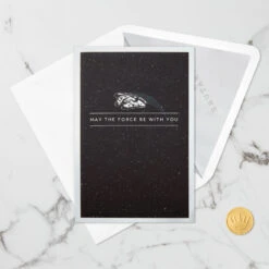 Hallmark Star Wars™ Millennium Falcon™ 3D Pop-Up Card -Lovely Souvenir Store Star Wars Millennium Falcon 3D PopUp Card 1499LAD2726 04