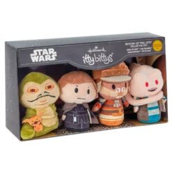 Hallmark Itty Bittys® Star Wars: Return Of The Jedi™ Plush Collector Set Of 4 -Lovely Souvenir Store Star Wars Return of the Jedi Plush itty bittys 4Pack 1KDD1972 03