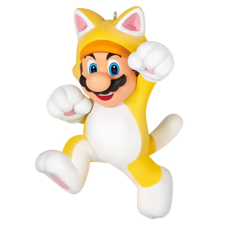 Hallmark Nintendo Super Mario™ Powered Up With Mario Cat Ornament 3 Hallmark Nintendo Super Mario™ Powered Up With Mario Cat Ornament