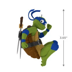 Hallmark Teenage Mutant Ninja Turtles: Mutant Mayhem Leonardo Ornament -Lovely Souvenir Store TMNT Mutant Mayhem Leonardo Keepsake Ornament 1899QXI7369 03