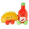 Hallmark Better Together Taco And Hot Sauce Magnetic Plush, 5" -Lovely Souvenir Store Taco and Hot Sauce Magnetic Plush 1KID2088 01