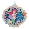 Hallmark Disney The Little Mermaid Ariel And Friends Papercraft Ornament -Lovely Souvenir Store The Little Mermaid and Friends Keepsake Ornament 1999QXD6579 01